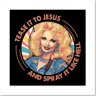 Gifts Idea Dollyparton Retro Vintage Posters and Art